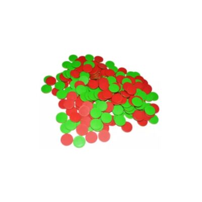 Fichas Bicolor de Plástico - 20pcs